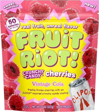 FRF-0202 CANDY CRUNCH CHERRIES, VINTAGE COLA