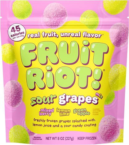 FRF-0002 SOUR CANDY MIXED GRAPES