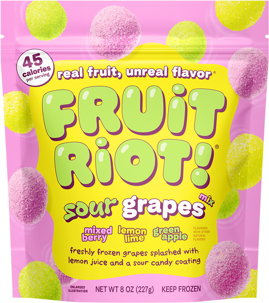 FRF-0002 SOUR CANDY MIXED GRAPES